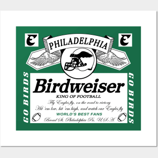 Birdweiser - Green Posters and Art